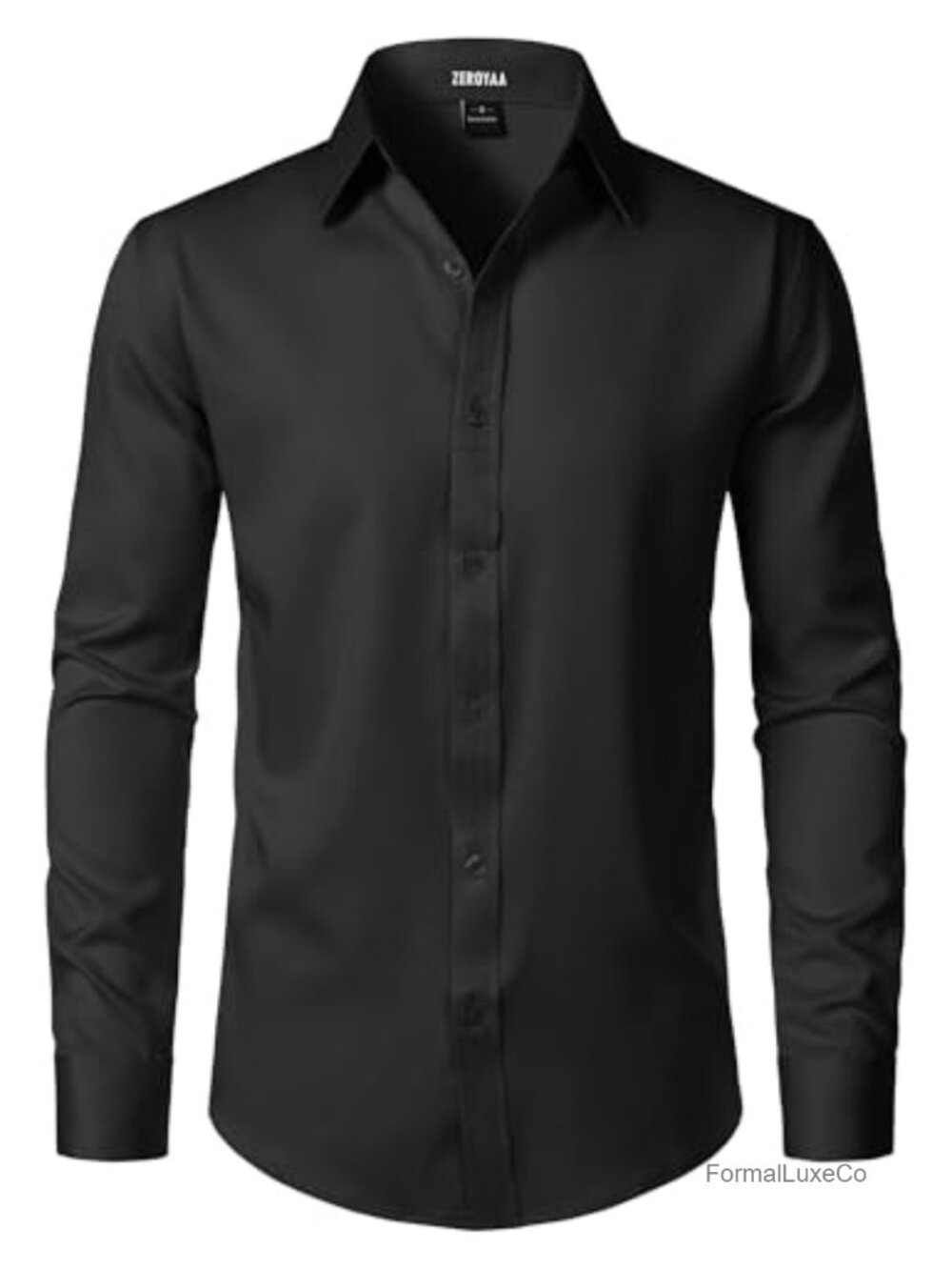 Men's Wrinkle Free Long Sleeve Dress Shirt Modern Fit Button Down